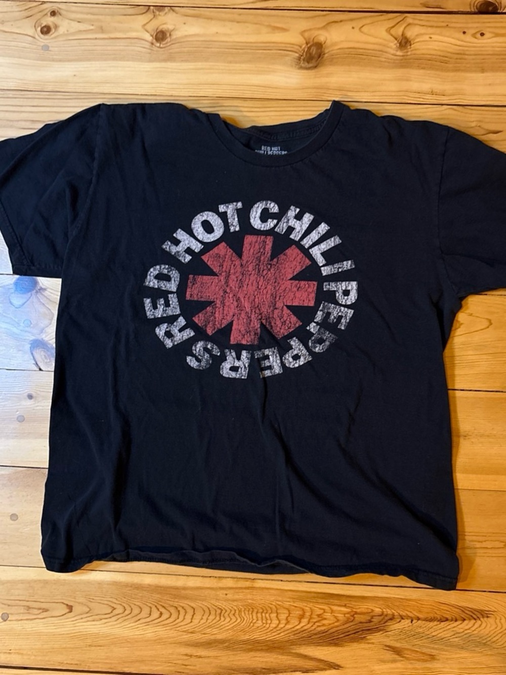 Red Hot Chili Peppers Black Graphic Band Tee